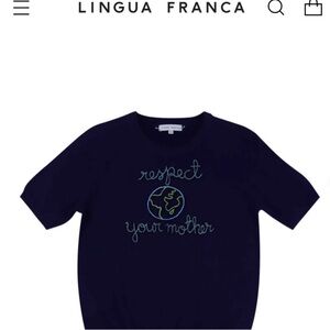 Lingua Franca “Respect Your Mother" Tee